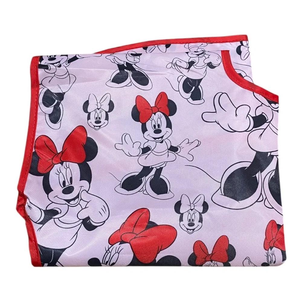 Disney Minnie Mouse Red and White Bib. Like new!!